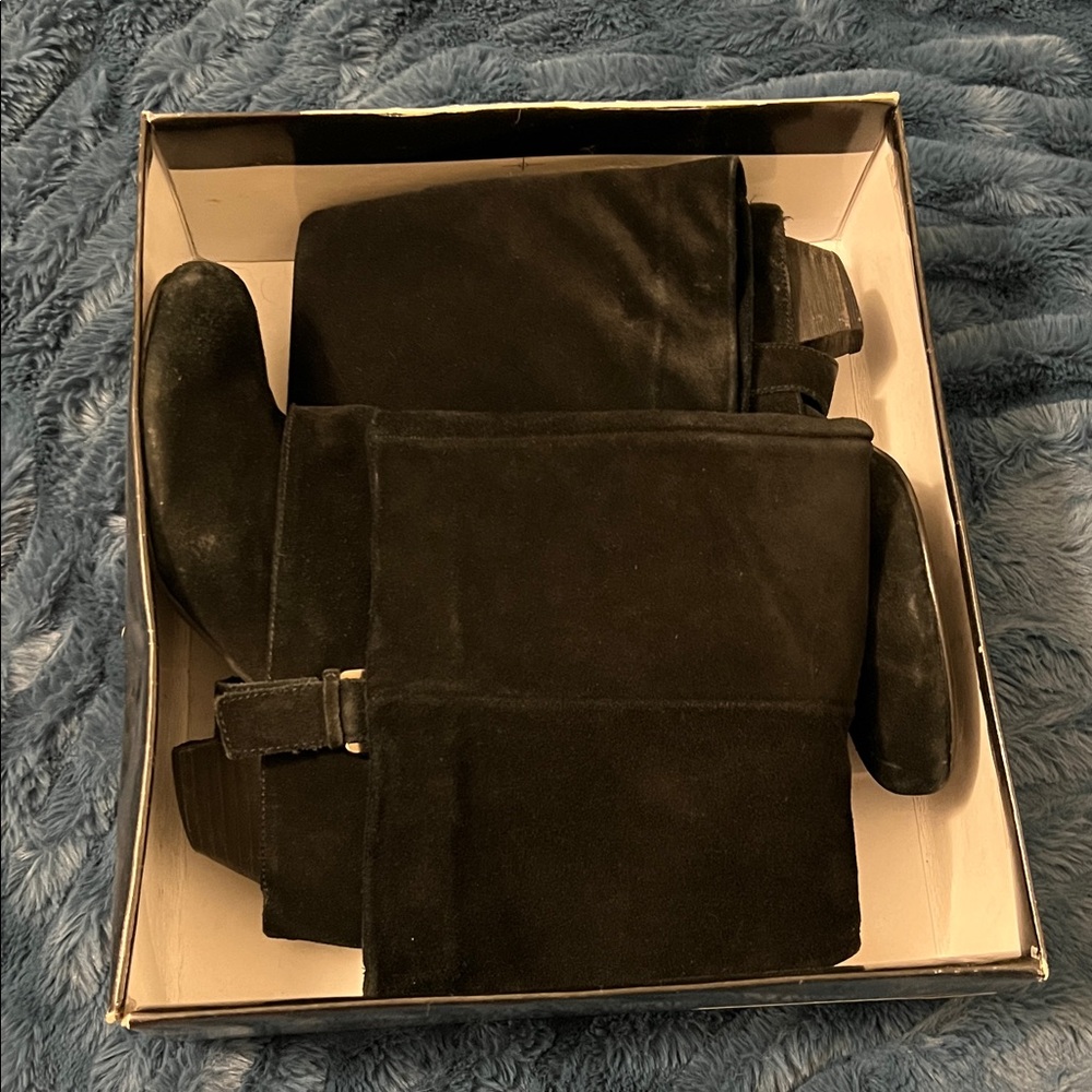 Naughty Monkey Black Heeled Boots - Picture 6 of 6